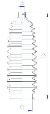 84246 Spidan Пыльник рулевой рейки