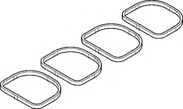 457.430 Elring Комплект прокладок впускного коллектора