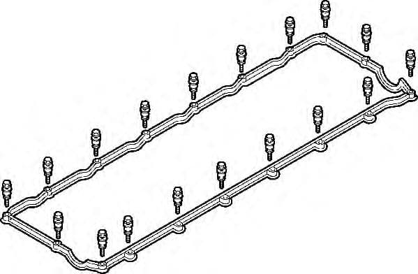 136.890 Elring Комплект прокладок клапанной крышки