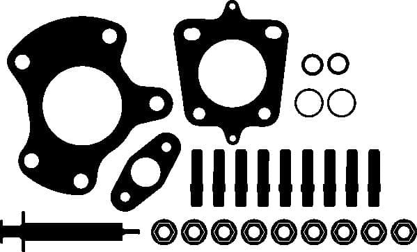 302.530 Elring Монтажний комплект турбіни