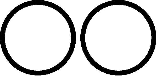 589150 Elring Комплект прокладок вихлопної системи