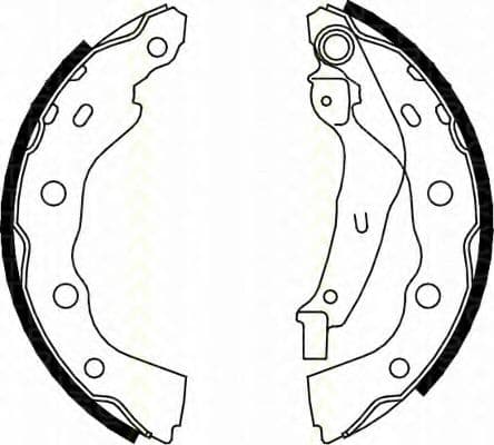 8100 42628 Triscan Тормозные колодки