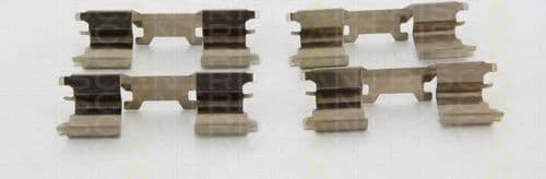 8105 101599 Triscan Компоненти дискових гальмівних колодок