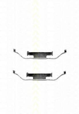 8105 111572 Triscan Компоненти дискових гальмівних колодок
