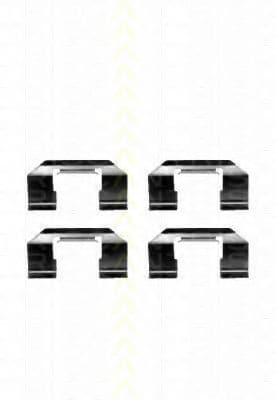 8105 141585 Triscan Компоненти дискових гальмівних колодок