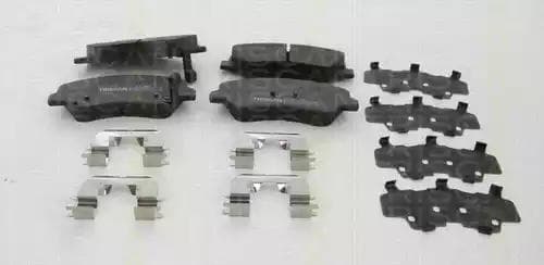 8110 43051 Triscan Гальмівні колодки