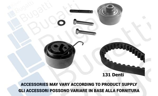 bkcd0621 Bugatti Комплект ременя ГРМ