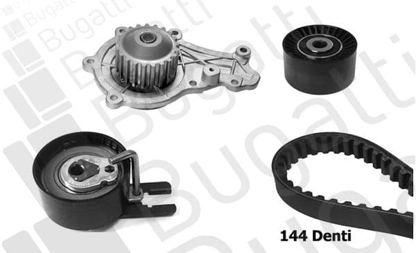 kbu10013b Bugatti Комплект ремня ГРМ + помпа
