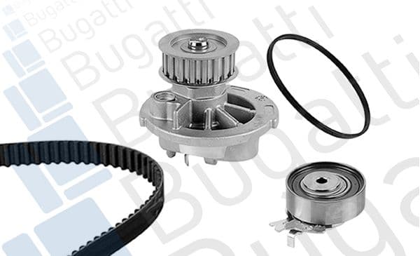 kbu10020a Bugatti Комплект ременя ГРМ + помпа