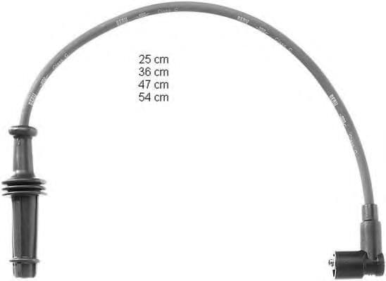 ZEF813 Beru Комплект дротів запалювання