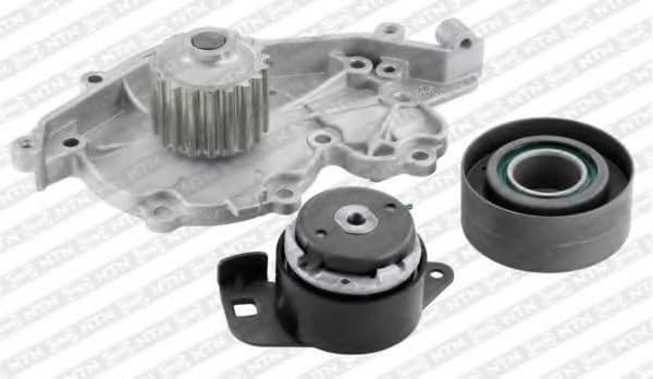 KDP455.280 SNR Комплект ременя ГРМ + помпа