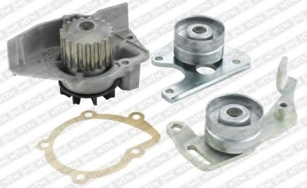 KDP459.010 SNR Комплект ременя ГРМ + помпа