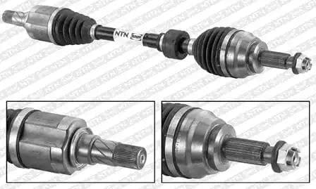 DK55028 SNR Полуось для Renault Talisman