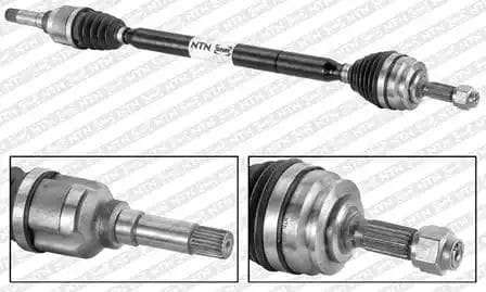 DK66002 SNR Полуось