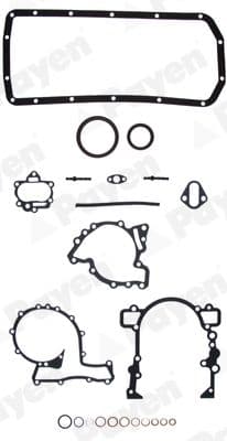 EG914 Payen Комплект прокладок блока двигателя