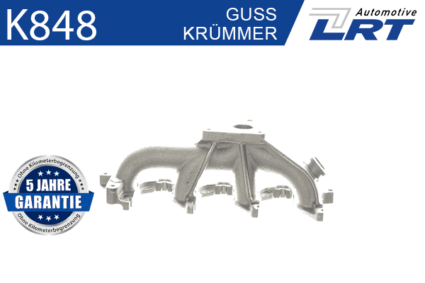 k848 LRT Выпускной коллектор