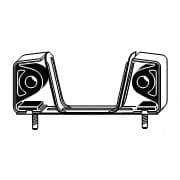 83 22 6971 HJS Кронштейн кріплення вихлопної магістралі