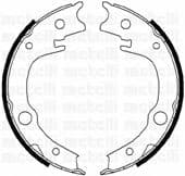 53-0443 Metelli Колодки ручника