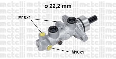05-0688 Metelli Головний гальмівний циліндр для Suzuki Jimny