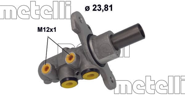 051220 Metelli Главный тормозной цилиндр