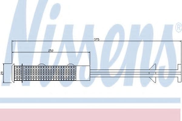 95403 Nissens Осушитель кондиционера