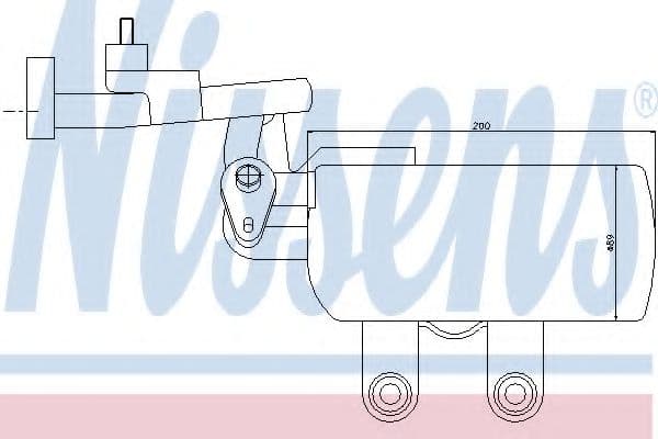 95385 Nissens Осушувач кондиціонера