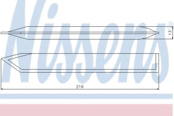 95348 Nissens Осушитель кондиционера