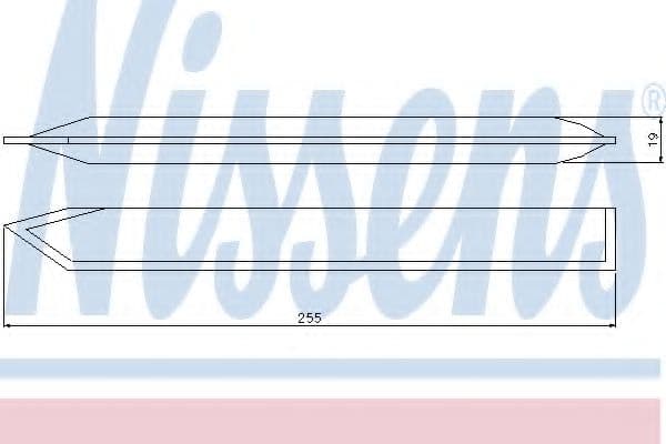 95424 Nissens Осушувач кондиціонера для Hyundai i30