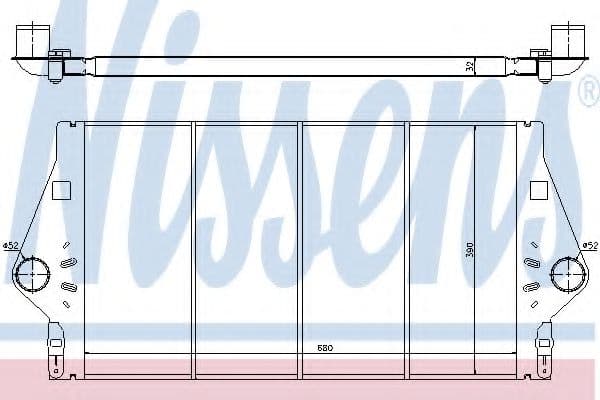 96779 Nissens Інтеркулер