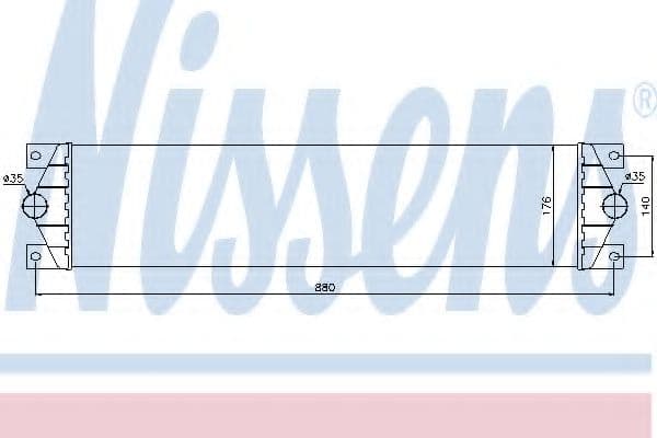 96767 Nissens Інтеркулер