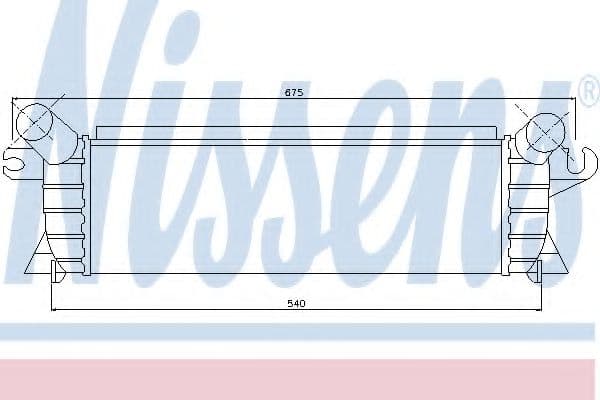 96648 Nissens Інтеркулер