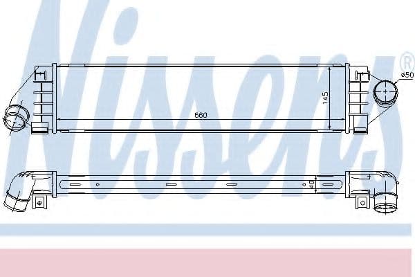 96560 Nissens Інтеркулер