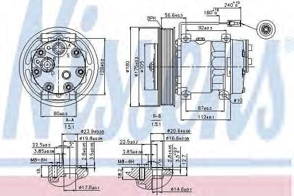 89353 Nissens Компрессор кондиционера