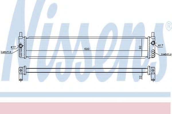 646882 Nissens nissens для Toyota Prius