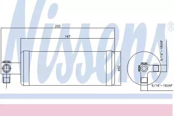 95980 Nissens Осушитель кондиционера