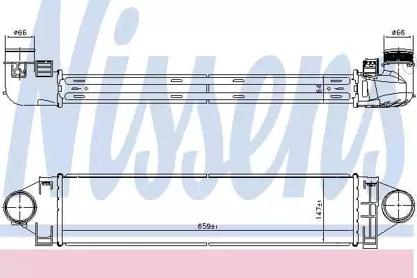 96368 Nissens Інтеркулер