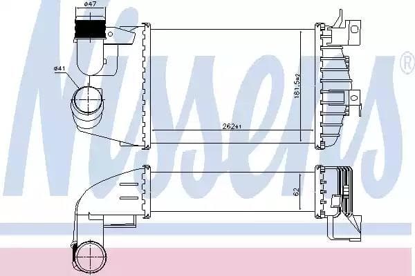 96370 Nissens Інтеркулер