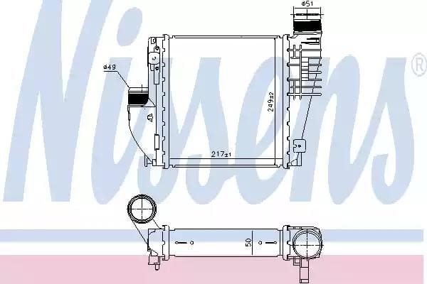 96380 Nissens Інтеркулер