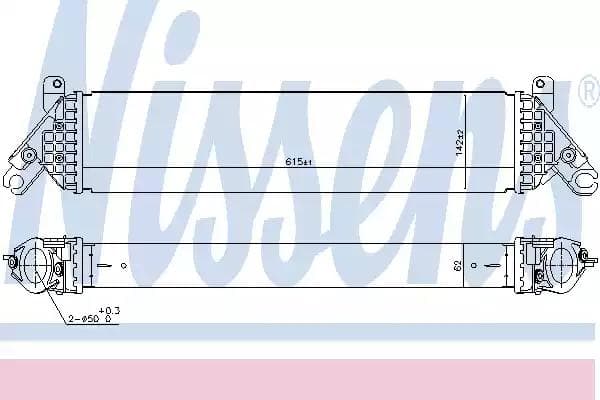 96485 Nissens Інтеркулер