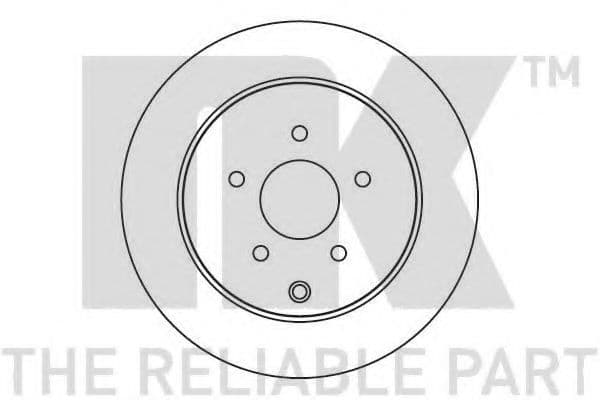 202271 NK Тормозной диск