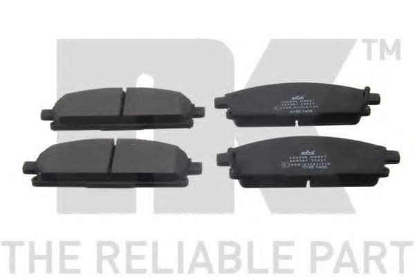 222256 NK Гальмівні колодки