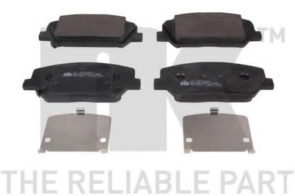 223444 NK Гальмівні колодки