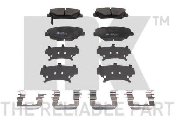 223449 NK Тормозные колодки