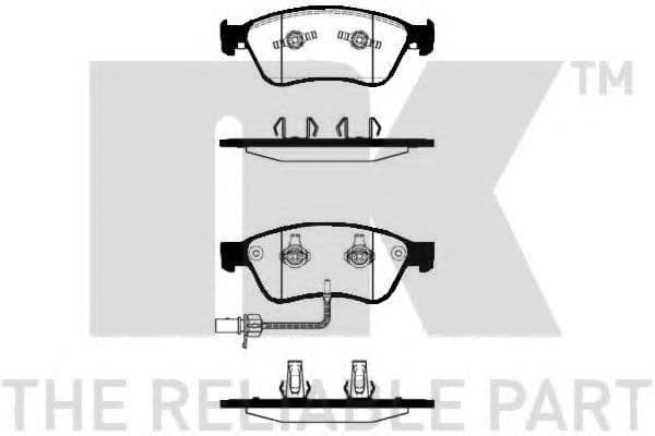224777 NK Тормозные колодки