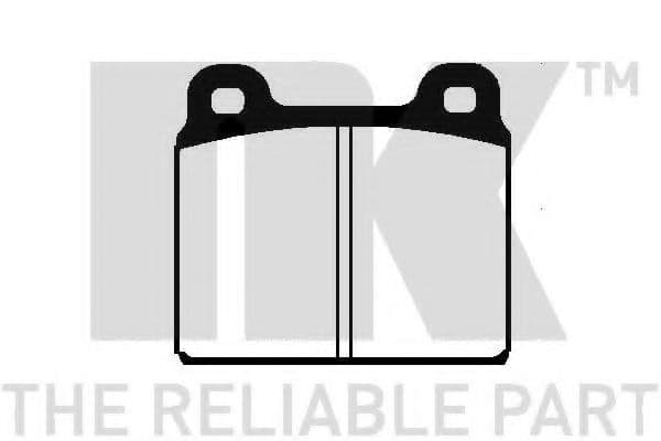 229907 NK Гальмівні колодки