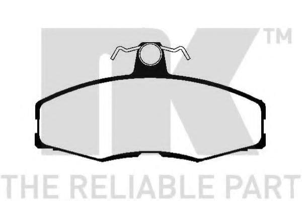 229958 NK Гальмівні колодки