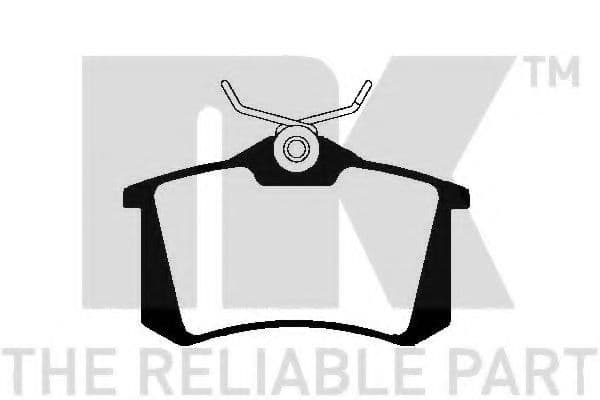 229970 NK Гальмівні колодки