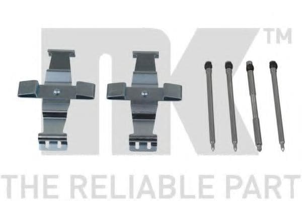 79151886 NK Компоненти дискових гальмівних колодок