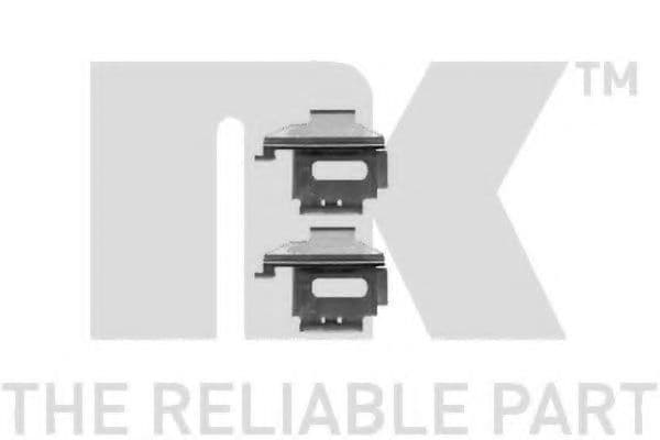 7933282 NK Компоненти дискових гальмівних колодок