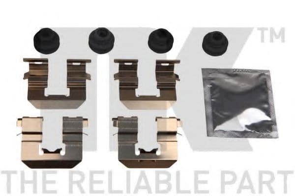 79341856 NK Компоненти дискових гальмівних колодок